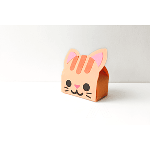 Arquivo de Corte Caixa Gatinho 