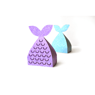 Arquivo de Corte Caixa Calda de Sereia 