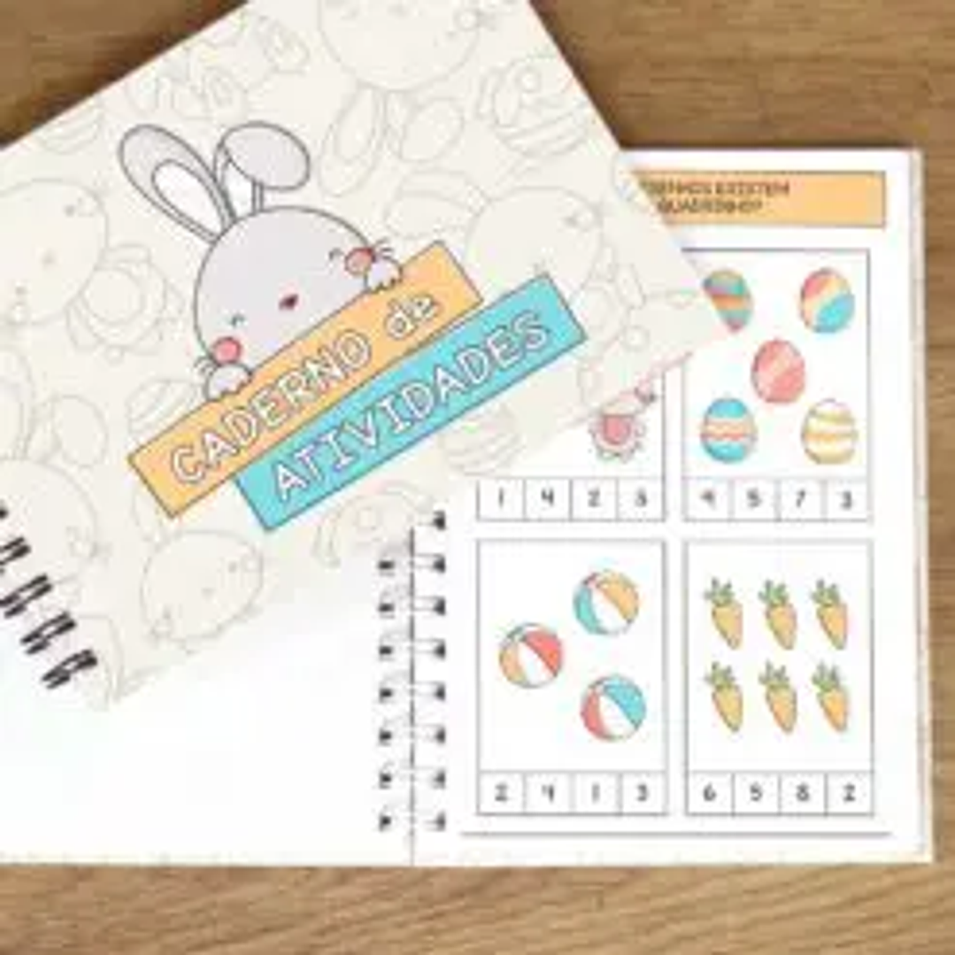 Arquivo Caderno Atividade de Páscoa Coelhinho Wireo  - Nilmara 1