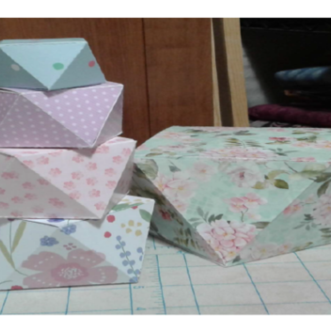 Arquivo de Corte Caixa Triangular  1