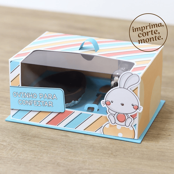 Arquivo Páscoa Kit Confeiteiro Cartonado - Nilmara 1