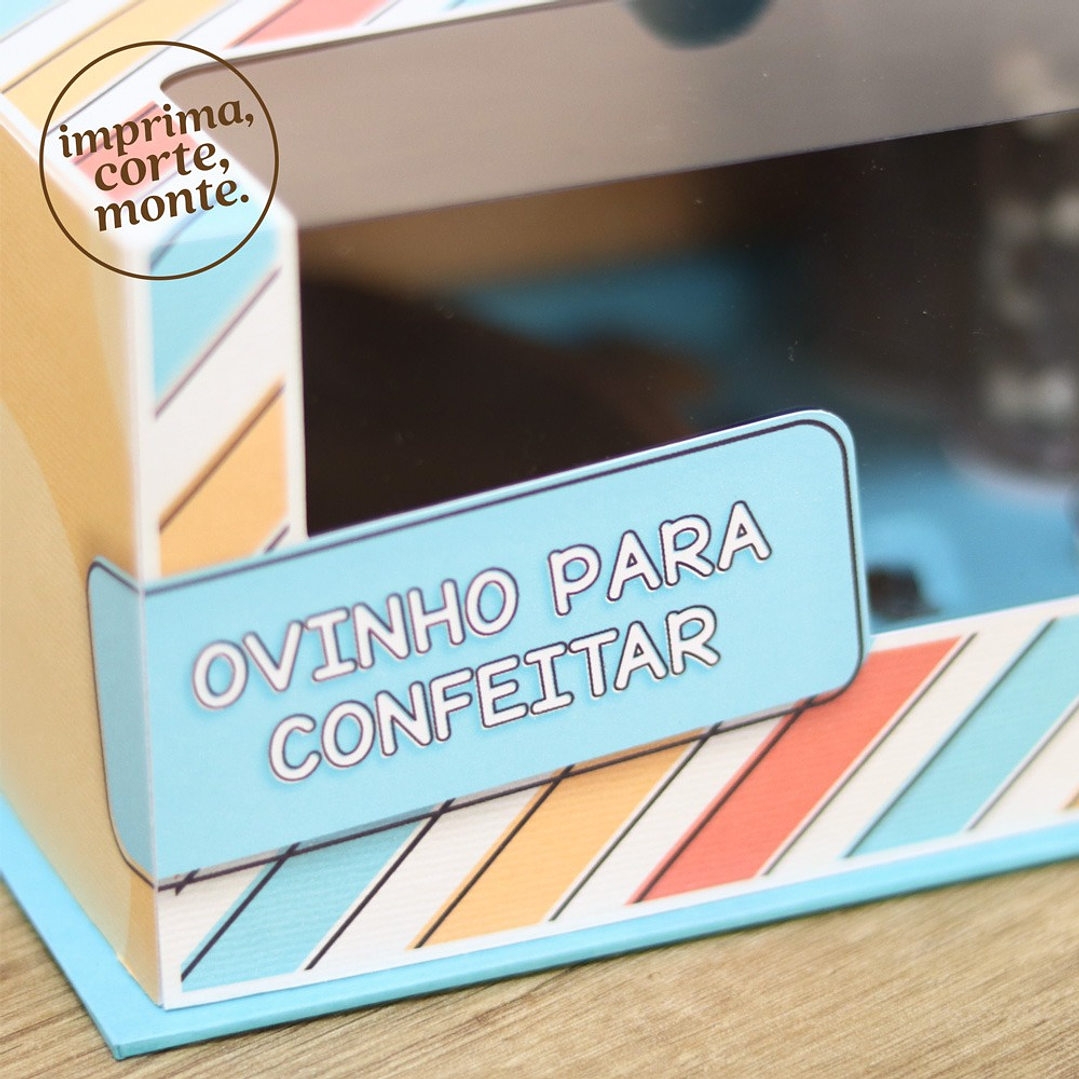 Arquivo Páscoa Kit Confeiteiro Cartonado - Nilmara 2