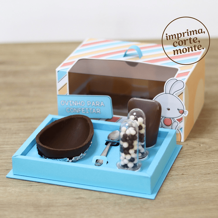Arquivo Páscoa Kit Confeiteiro Cartonado - Nilmara 4