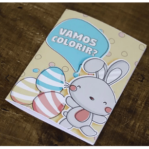 Arquivo Páscoa Livro de Colorir - Nilmara