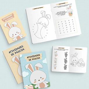 Arquivo Páscoa Caderno de Atividades A5 Brochura - NILMARA