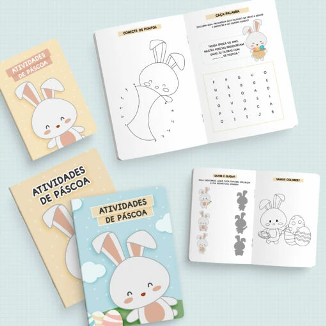 Arquivo Páscoa Caderno de Atividades A5 Brochura - NILMARA 1
