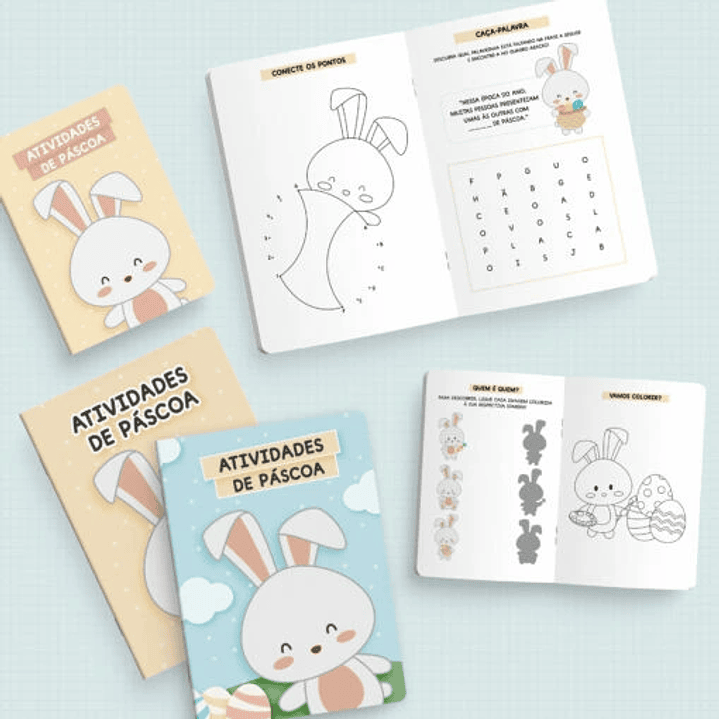 Arquivo Páscoa Caderno de Atividades A5 Brochura - NILMARA 1