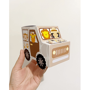 Arquivo de Corte Caixa Carrinho 