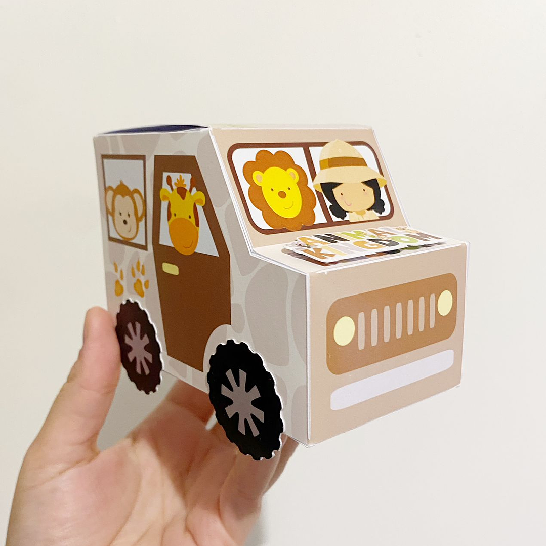 Arquivo de Corte Caixa Carrinho  1