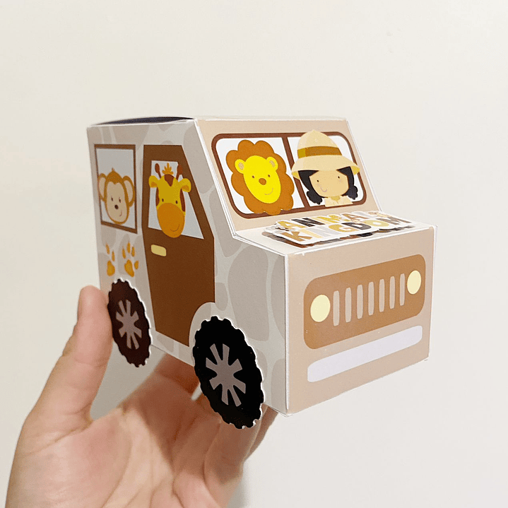 Arquivo de Corte Caixa Carrinho  1