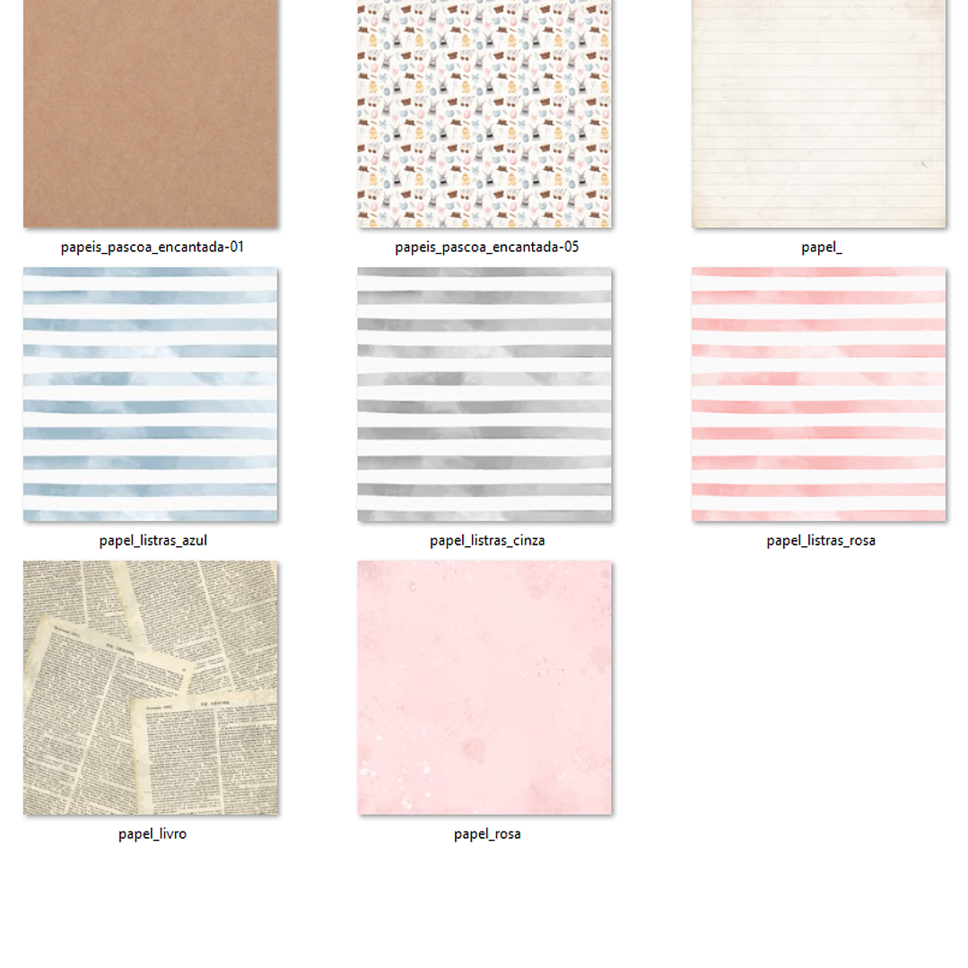 Kit Digital Pascoa Encantada 3