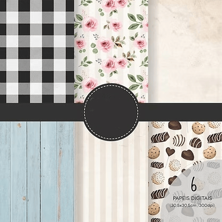 Kit Digital Páscoa Coelhinho Aquarela 2