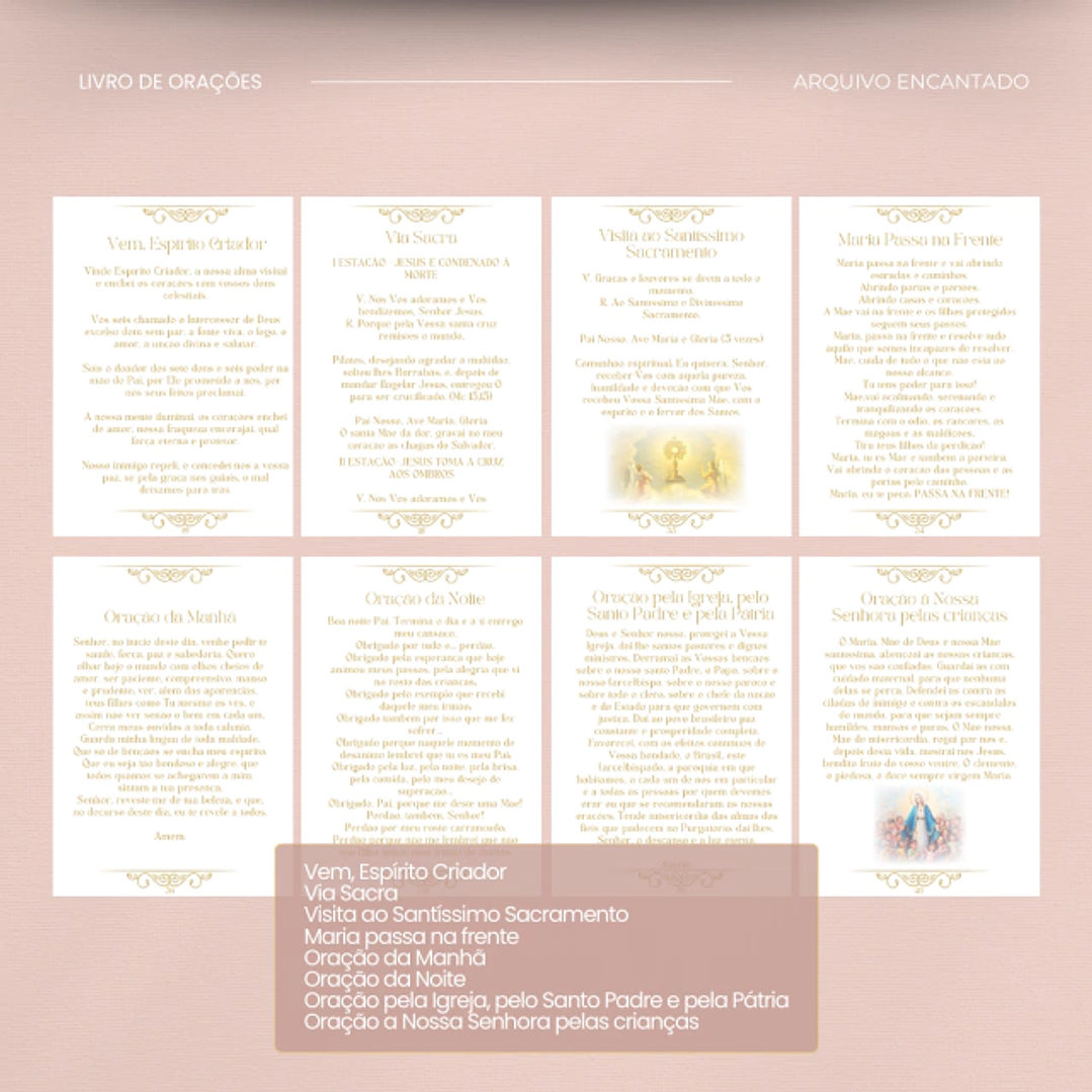 Arquivo Livro de Orações Santinhos 7