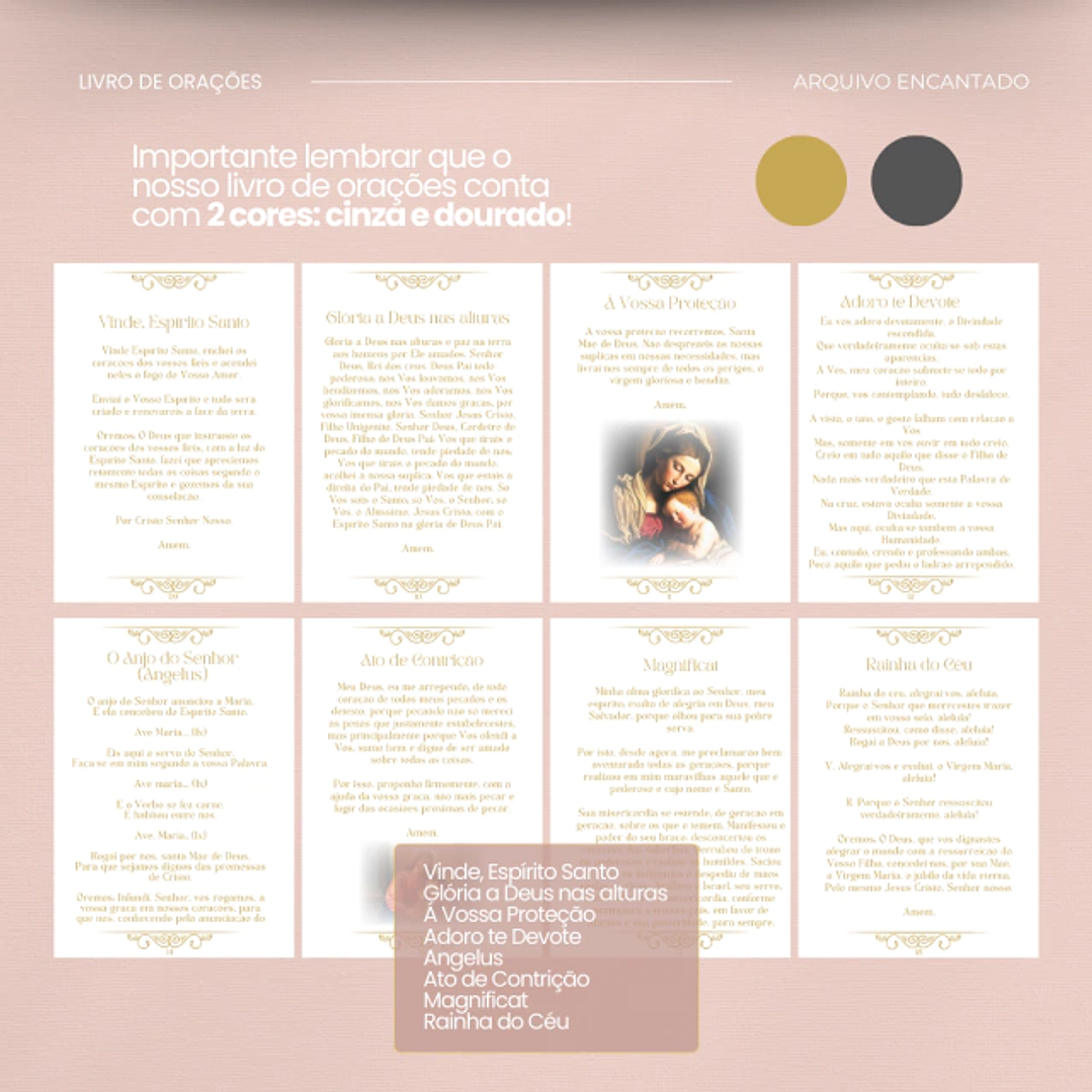 Arquivo Livro de Orações Santinhos 8