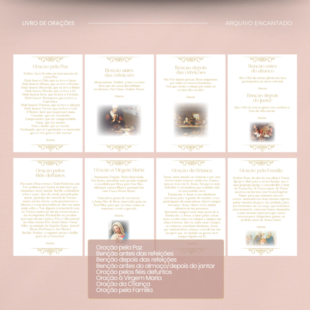 Arquivo Livro de Orações Santinhos 10
