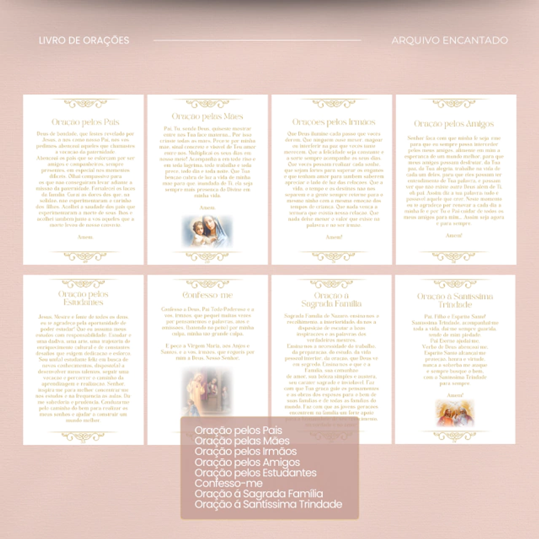 Arquivo Livro de Orações Santinhos 13