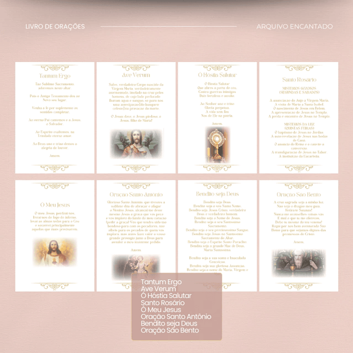 Arquivo Livro de Orações Santinhos 14