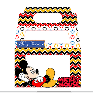 Arquivo Maleta Mini Confeiteiro Mickey