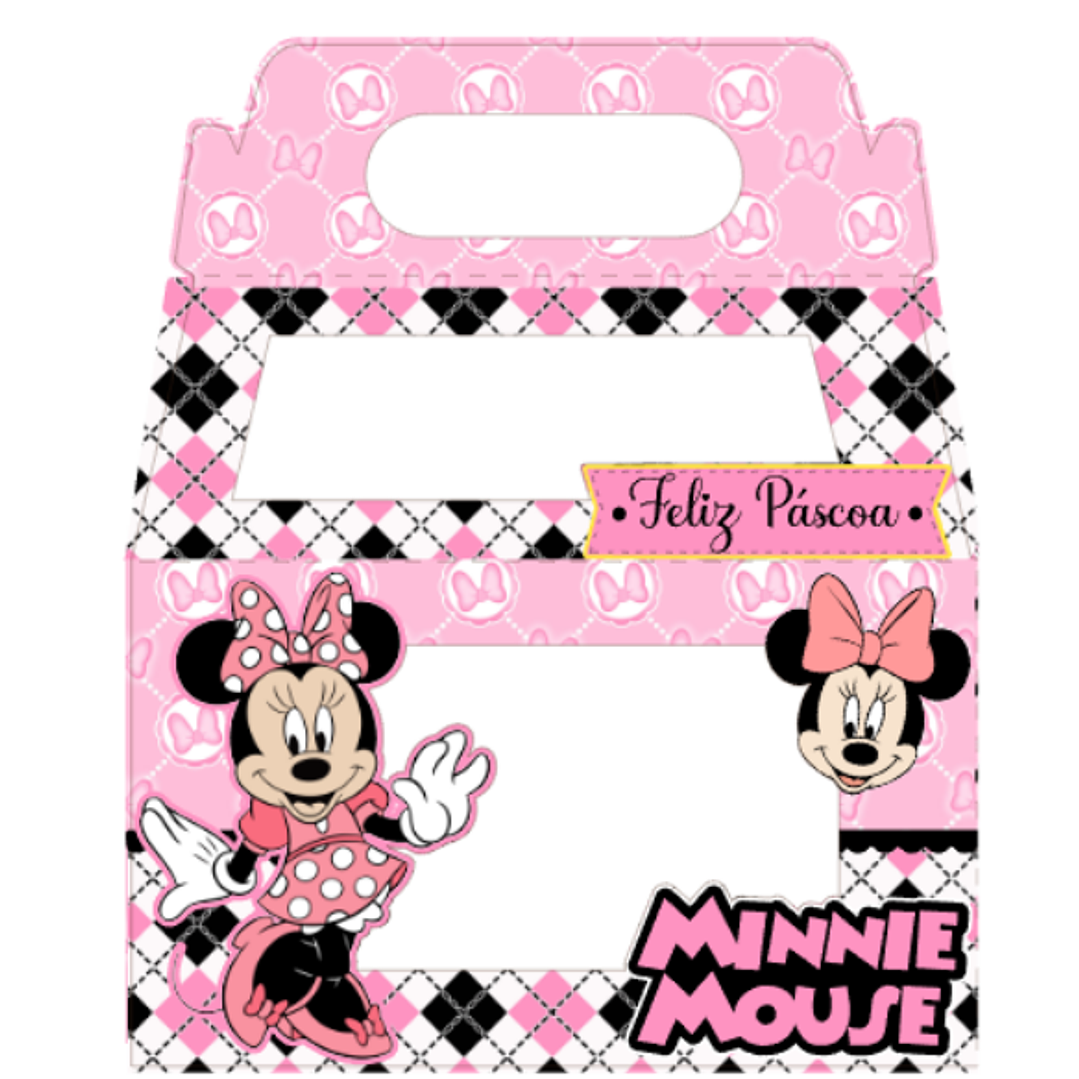 Arquivo Maleta Mini Confeiteiro Minnie Rosa 1