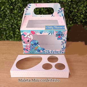 Arquivo Maleta Mini Confeiteiro Stitch