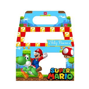 Arquivo Maleta Mini Confeiteiro Super Mário 