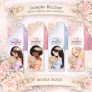 Arquivo Dia da Mulher Marca Páginas 