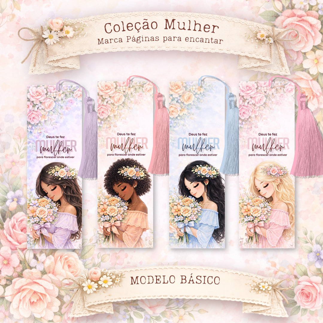 Arquivo Dia da Mulher Marca Páginas  1