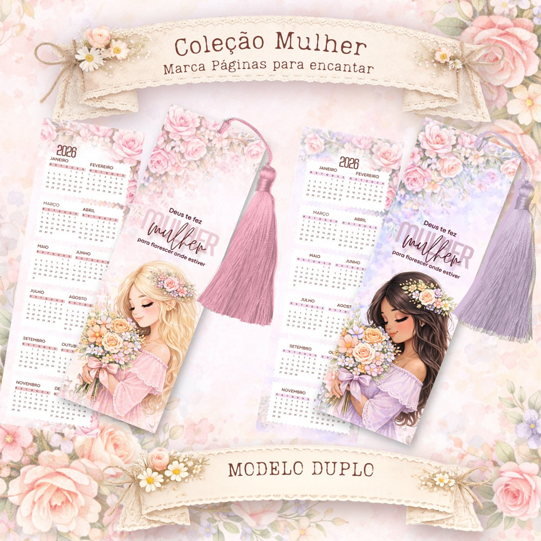Arquivo Dia da Mulher Marca Páginas  2