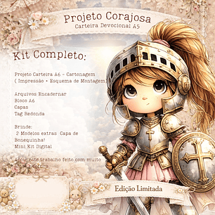 Arquivo Dia da Mulher Corajosa Carteira Devocional A5 