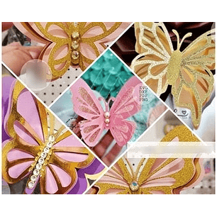 Arquivo de Corte Borboletas 