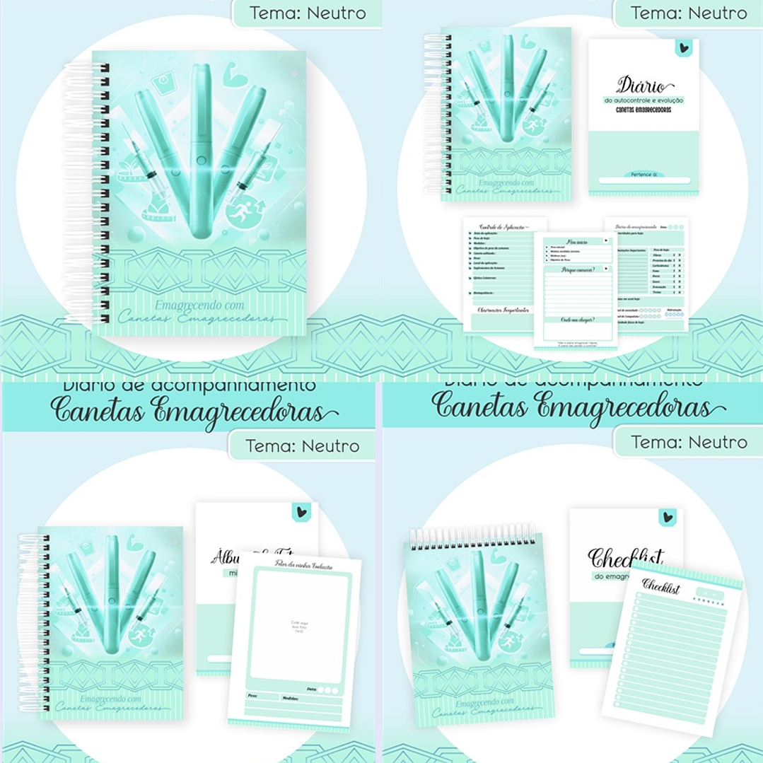Arquivo Encadernação Coleção Canetas Emagrecedoras 5