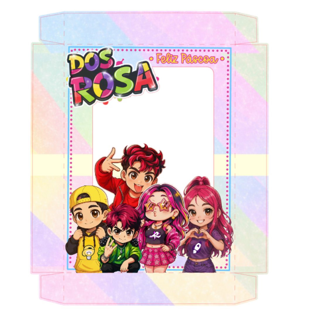 Arquivo Páscoa Ovo de Colher Dos Rosa Cute  1