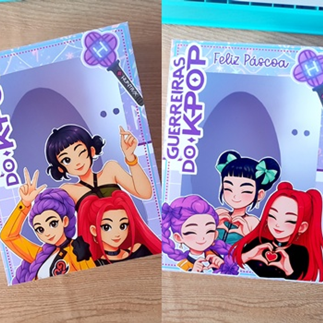 Arquivo Páscoa Ovo de Colher Guerreiras do K-pop  1