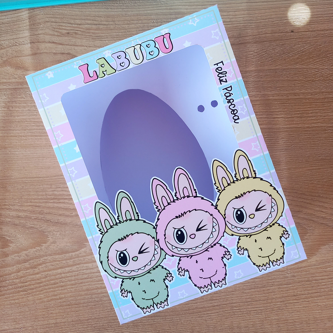 Arquivo Páscoa Ovo de Colher Labubu  1