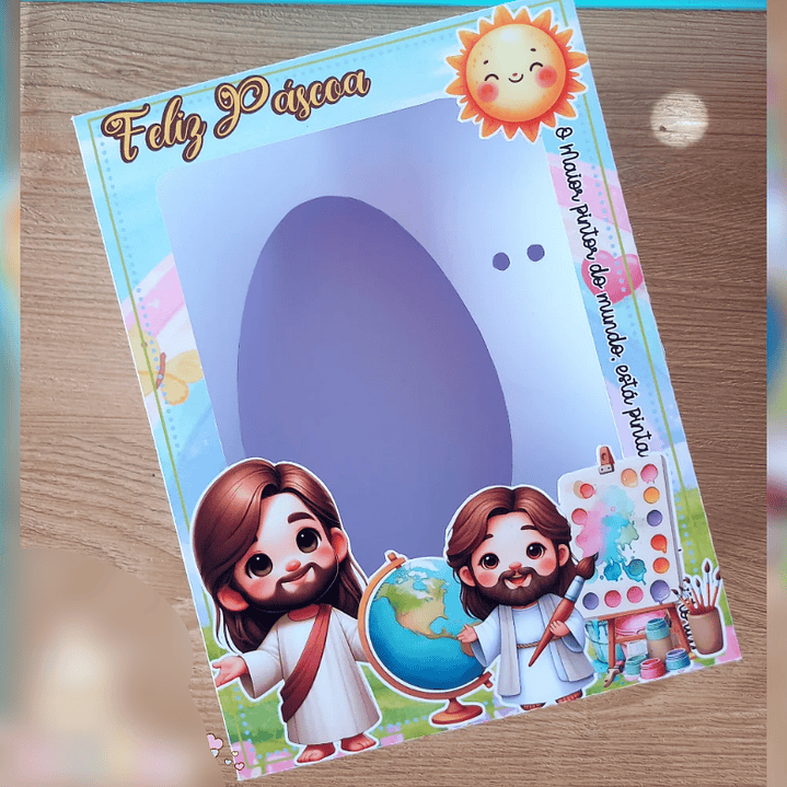 Arquivo Páscoa Ovo de Colher O Maior Pintor do Mundo 1