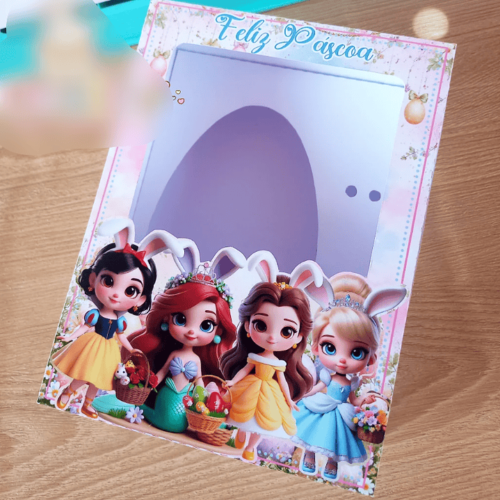 Arquivo Páscoa Ovo de Colher Princesas  1