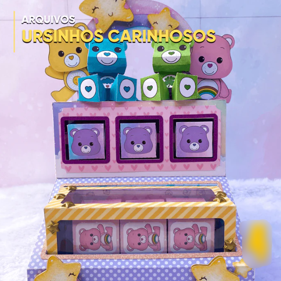Arquivo de Corte Ursinhos Carinhosos  1
