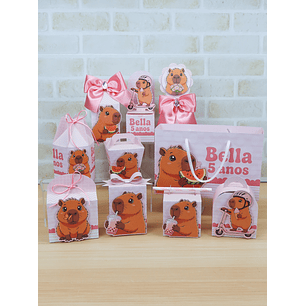 Arquivo de Corte Capivara Rosa 13 