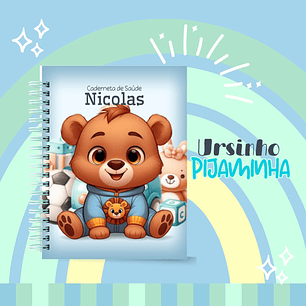 Arquivo Caderneta de Saúde Ursinho Pijaminha