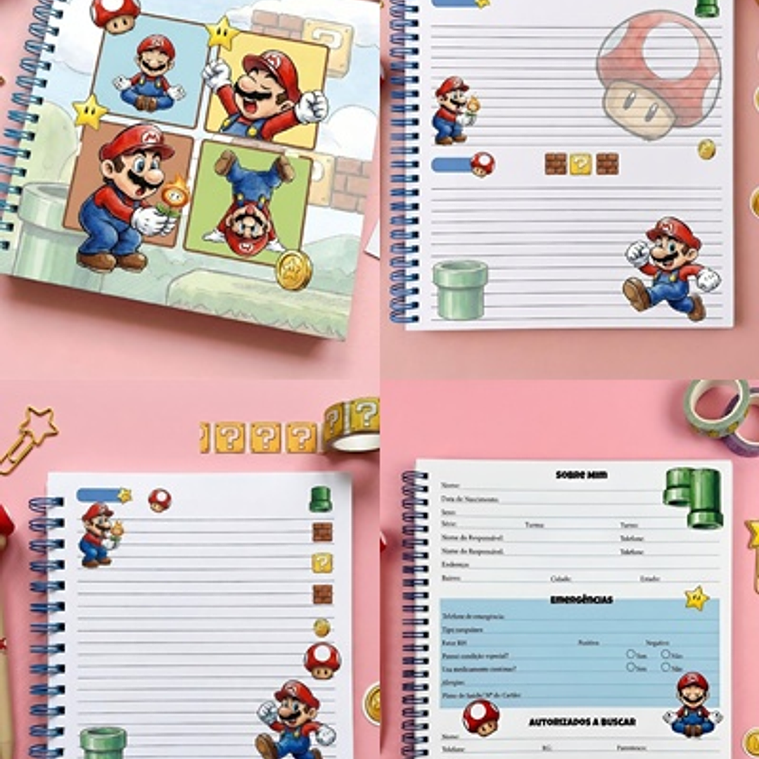 Arquivo Agenda 18x18 Super Mário 1