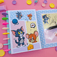 Arquivo Caderno Especial A5 Quadro Embutido Tom e Jerry - Thumbnail 6