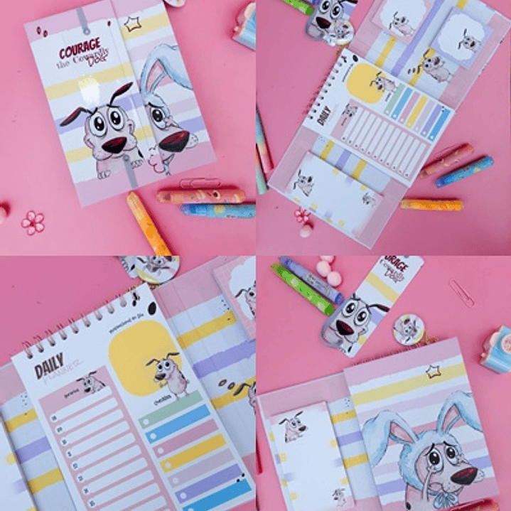 Arquivo Caderno Especial Surpresa A5 - Coragem o Cão Covarde 1