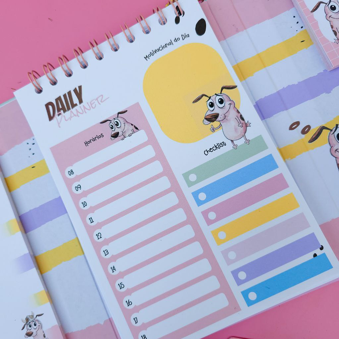 Arquivo Caderno Especial Surpresa A5 - Coragem o Cão Covarde 2