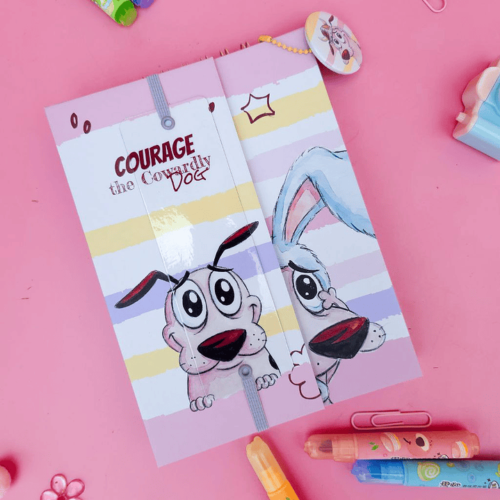 Arquivo Caderno Especial Surpresa A5 - Coragem o Cão Covarde 4