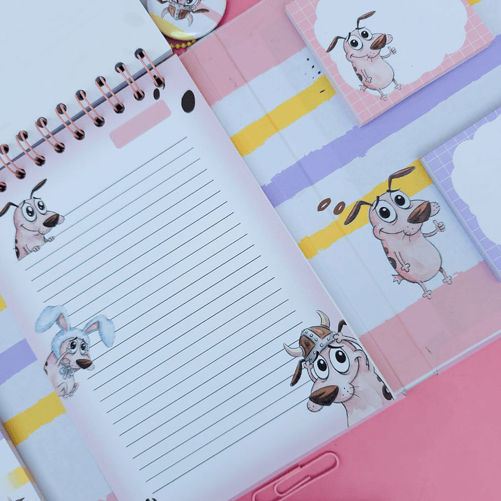 Arquivo Caderno Especial Surpresa A5 - Coragem o Cão Covarde 6