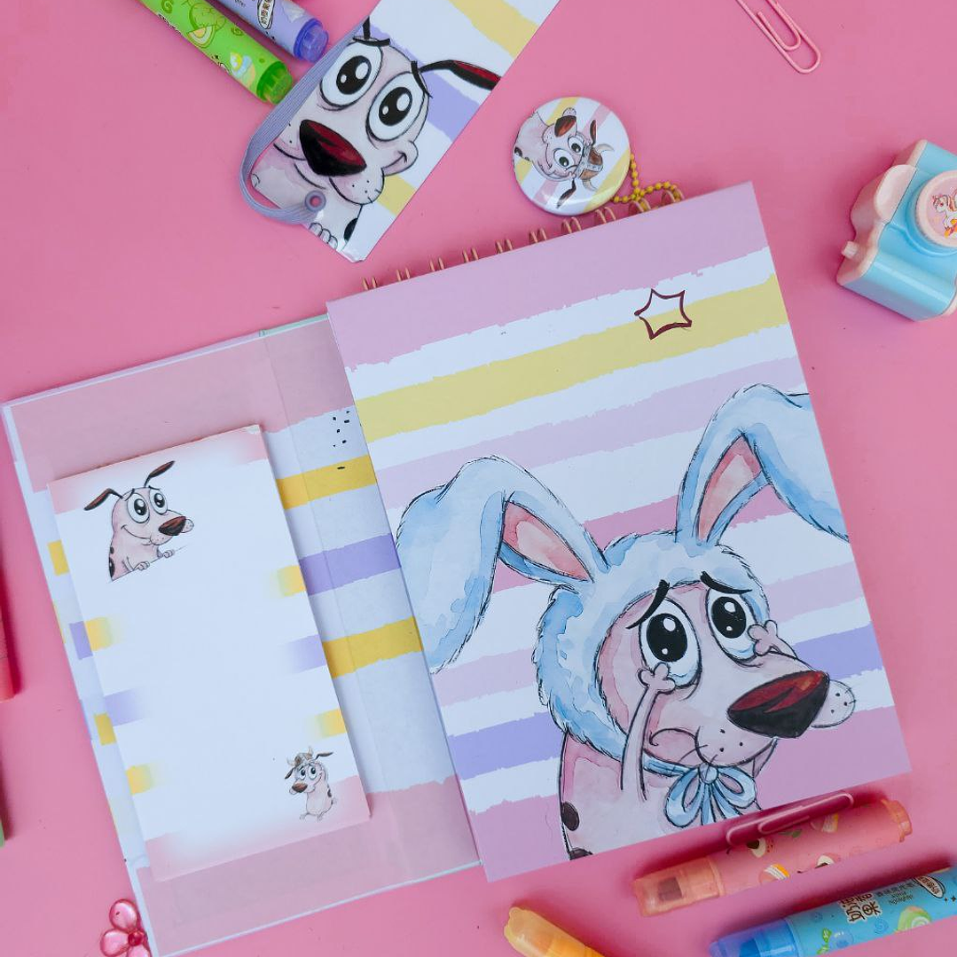 Arquivo Caderno Especial Surpresa A5 - Coragem o Cão Covarde 7