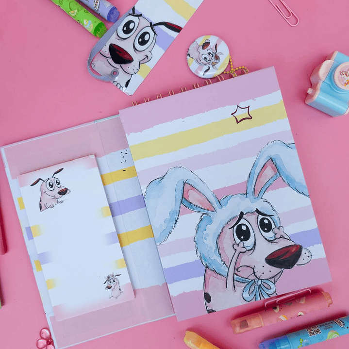 Arquivo Caderno Especial Surpresa A5 - Coragem o Cão Covarde 7