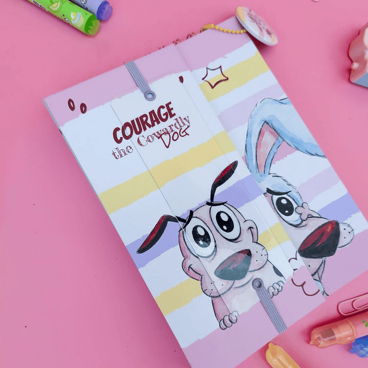 Arquivo Caderno Especial Surpresa A5 - Coragem o Cão Covarde 8