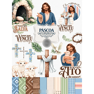 Kit Digital Páscoa Cristã