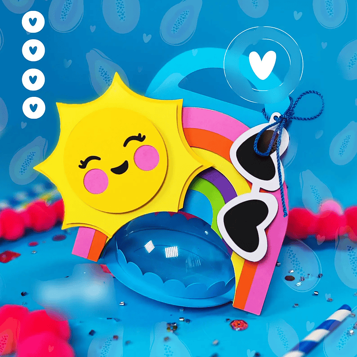 Arquivo de Corte Suporte Bola Acrilica Pool Party  1